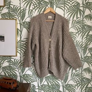 Babaa No 19 Cardigan in Mist